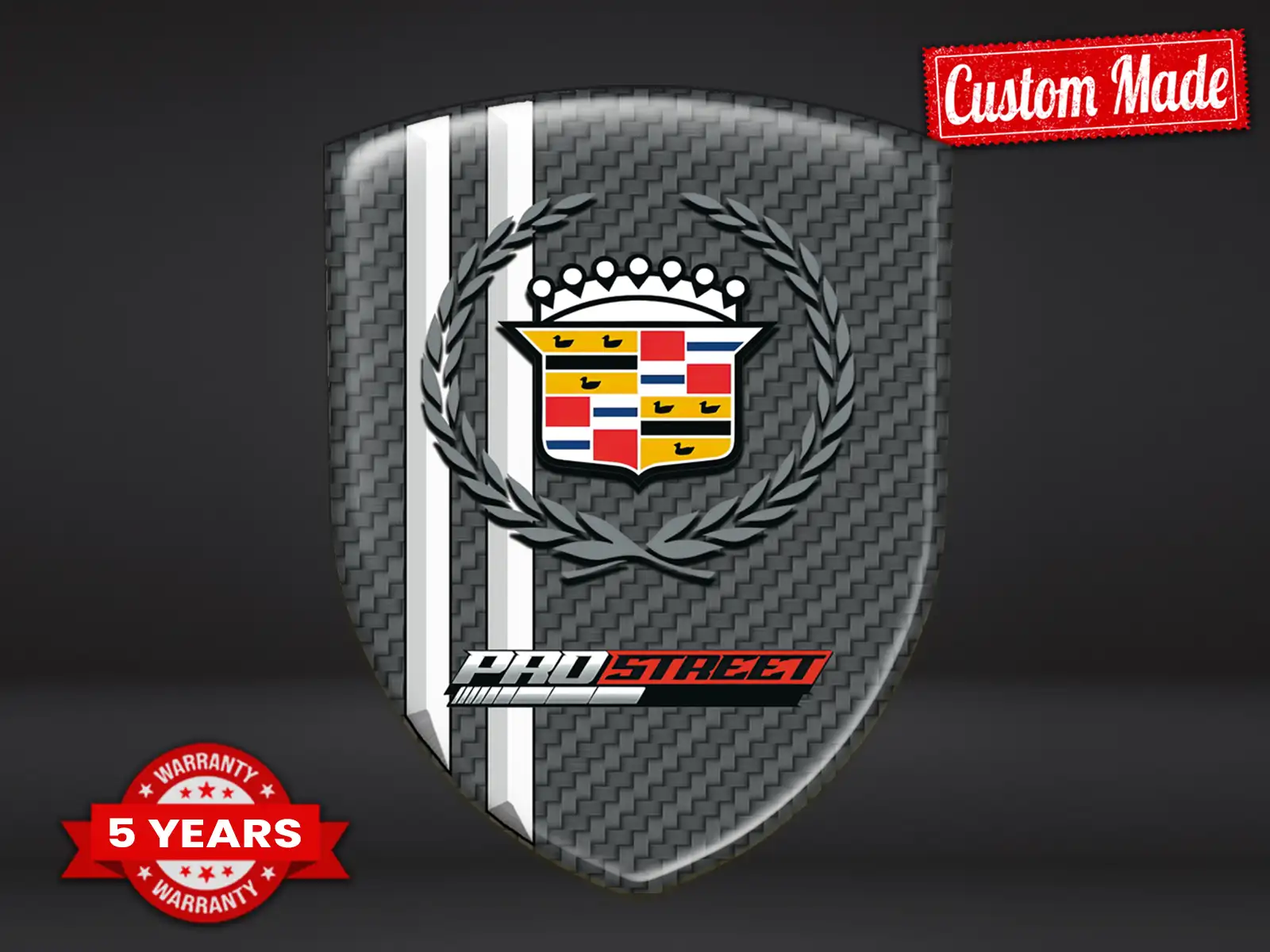 Cadillac Emblema Cupola Performance Max Chic Pro Durevole ST